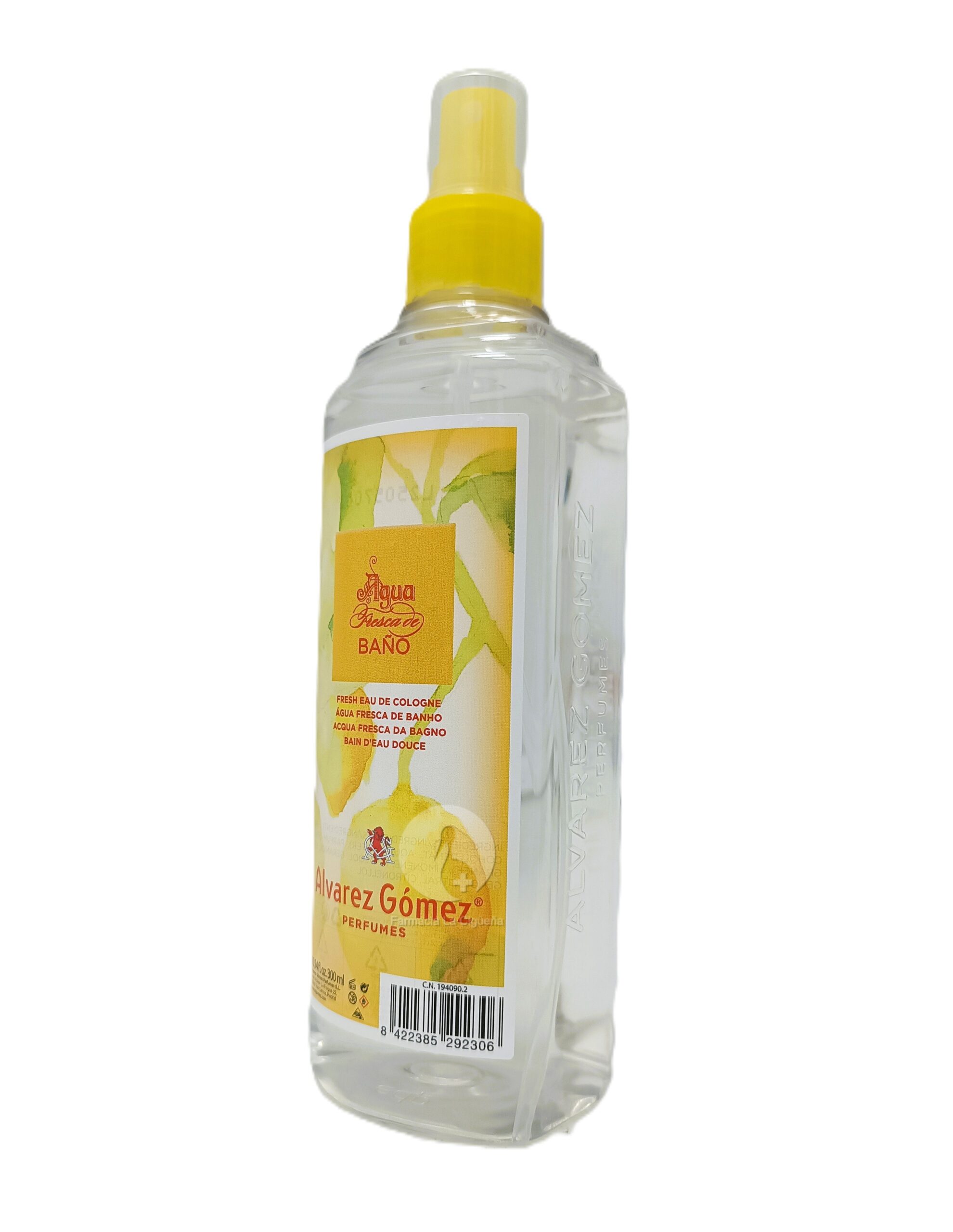 AGUA FRESCA DE BAÑO ALVAREZ GOMEZ 1 ENVASE 300 ML