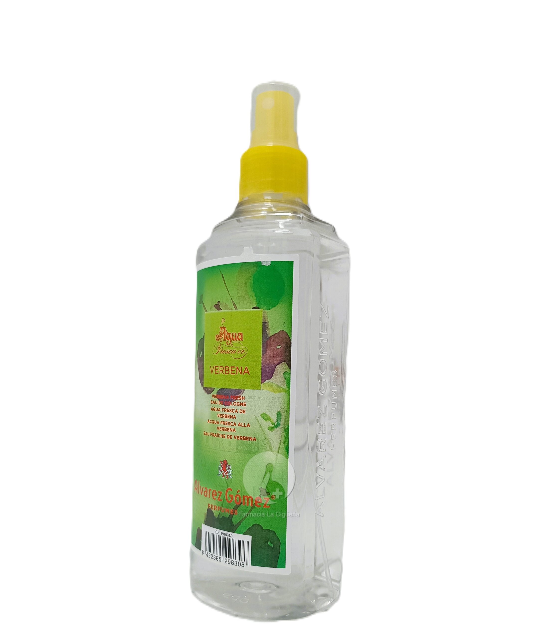 AGUA FRESCA DE VERBENA ALVAREZ GOMEZ 1 ENVASE 300 ML