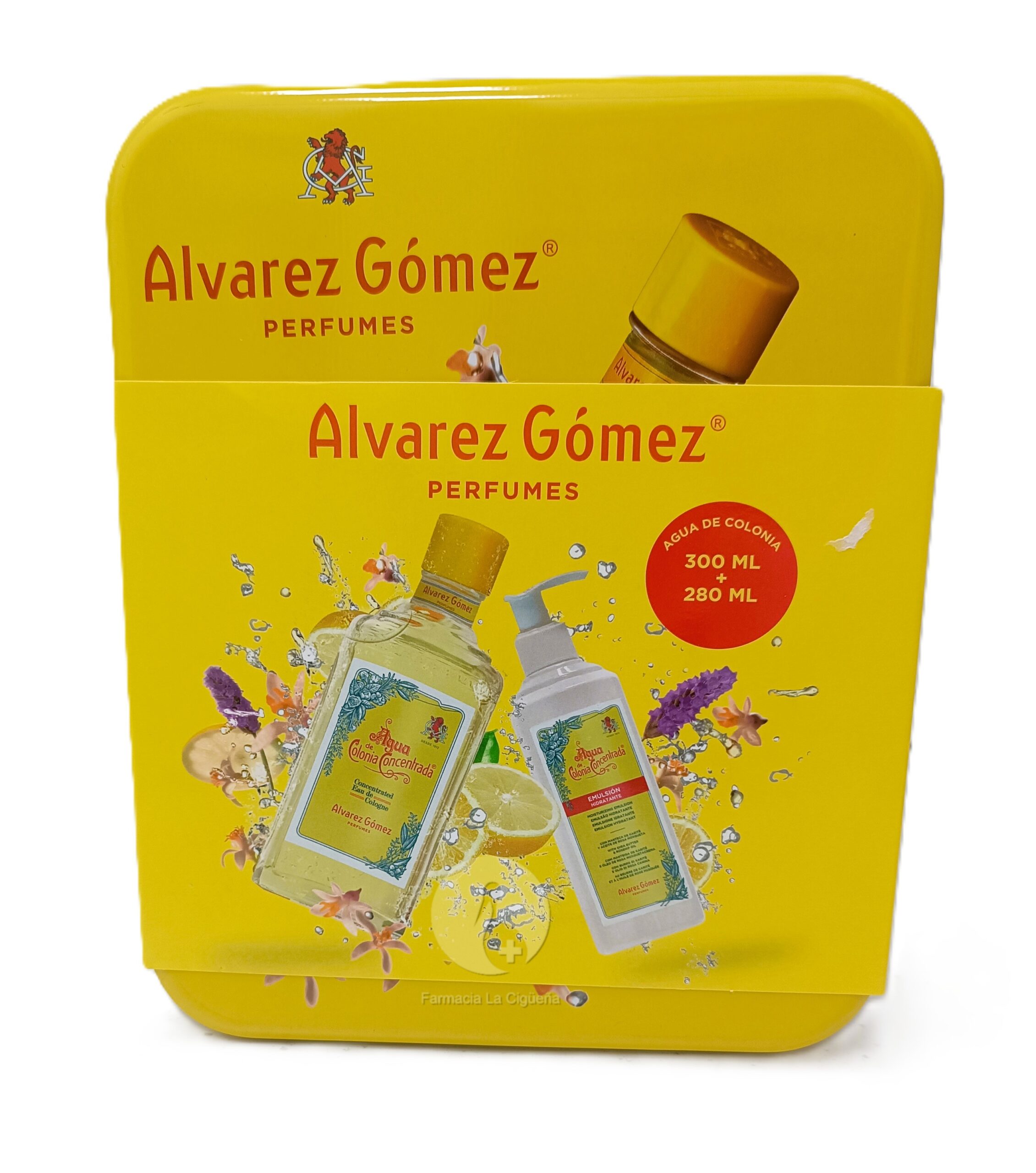 ALVAREZ GOMEZ AGUA DE COLONIA CONCENTRADA 300ML+EMULSION 300ML