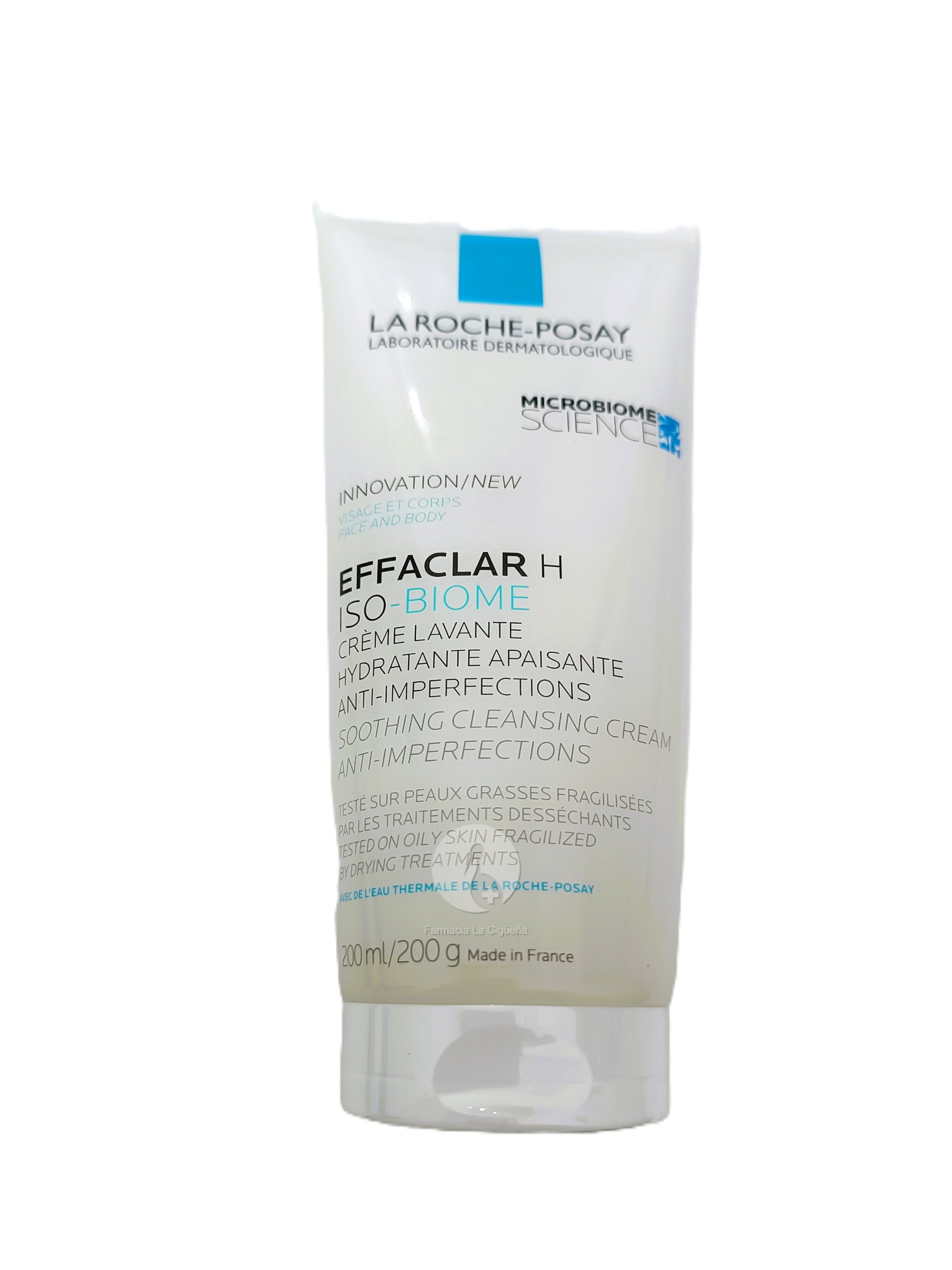EFFACLAR H ISOBIOME CREMA LAVANTE 200 ML