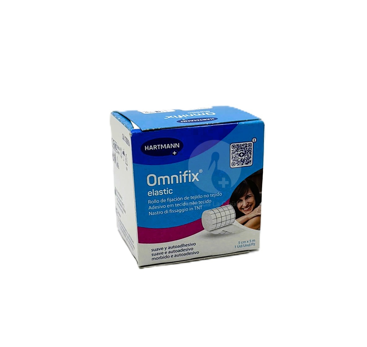 ESPARADRAPO OMNIFIX 1 UNIDAD 5 m x 5 cm