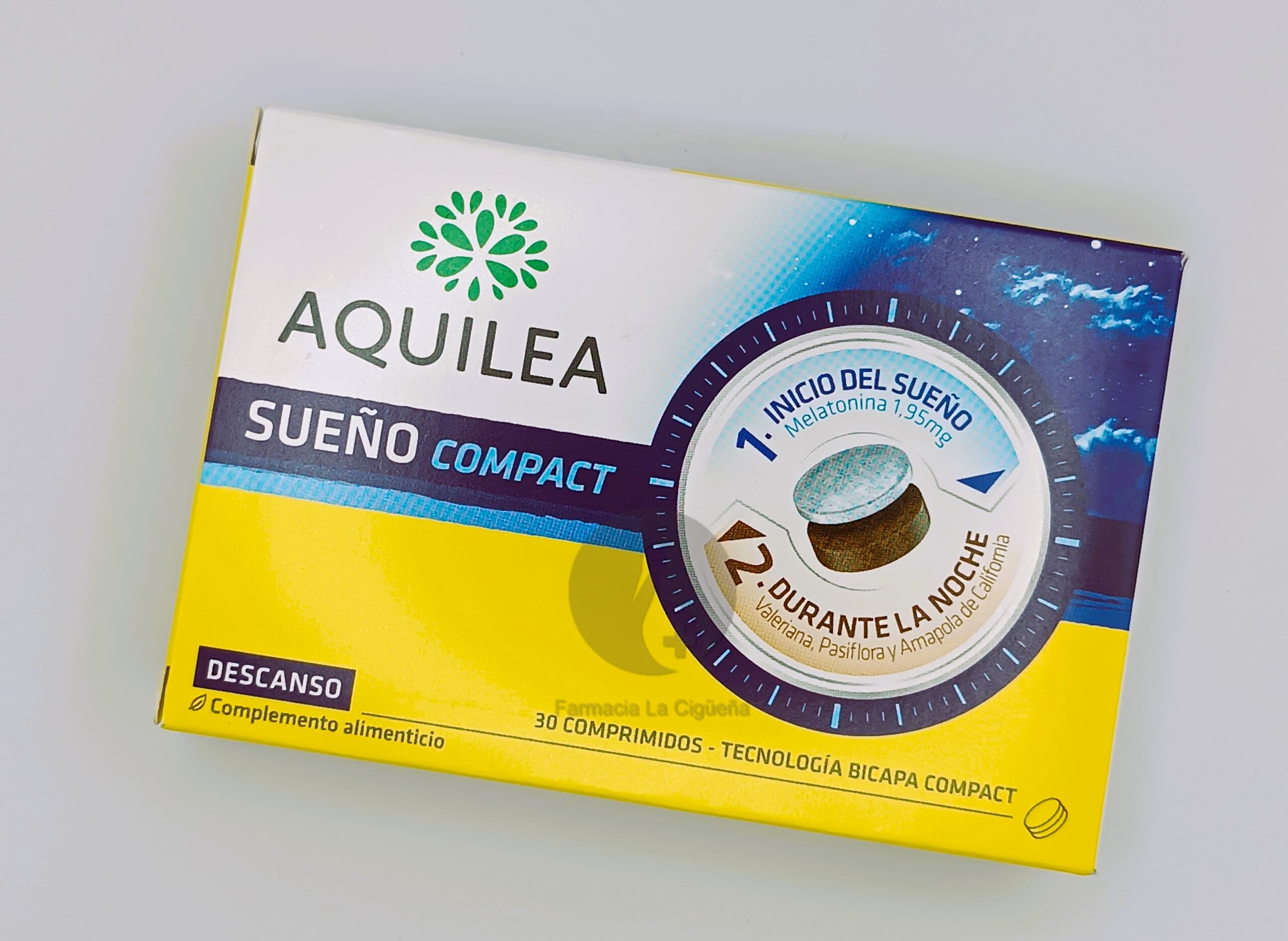 AQUILEA SUEÑO 1,95 MG 30 COMPRIMIDOS