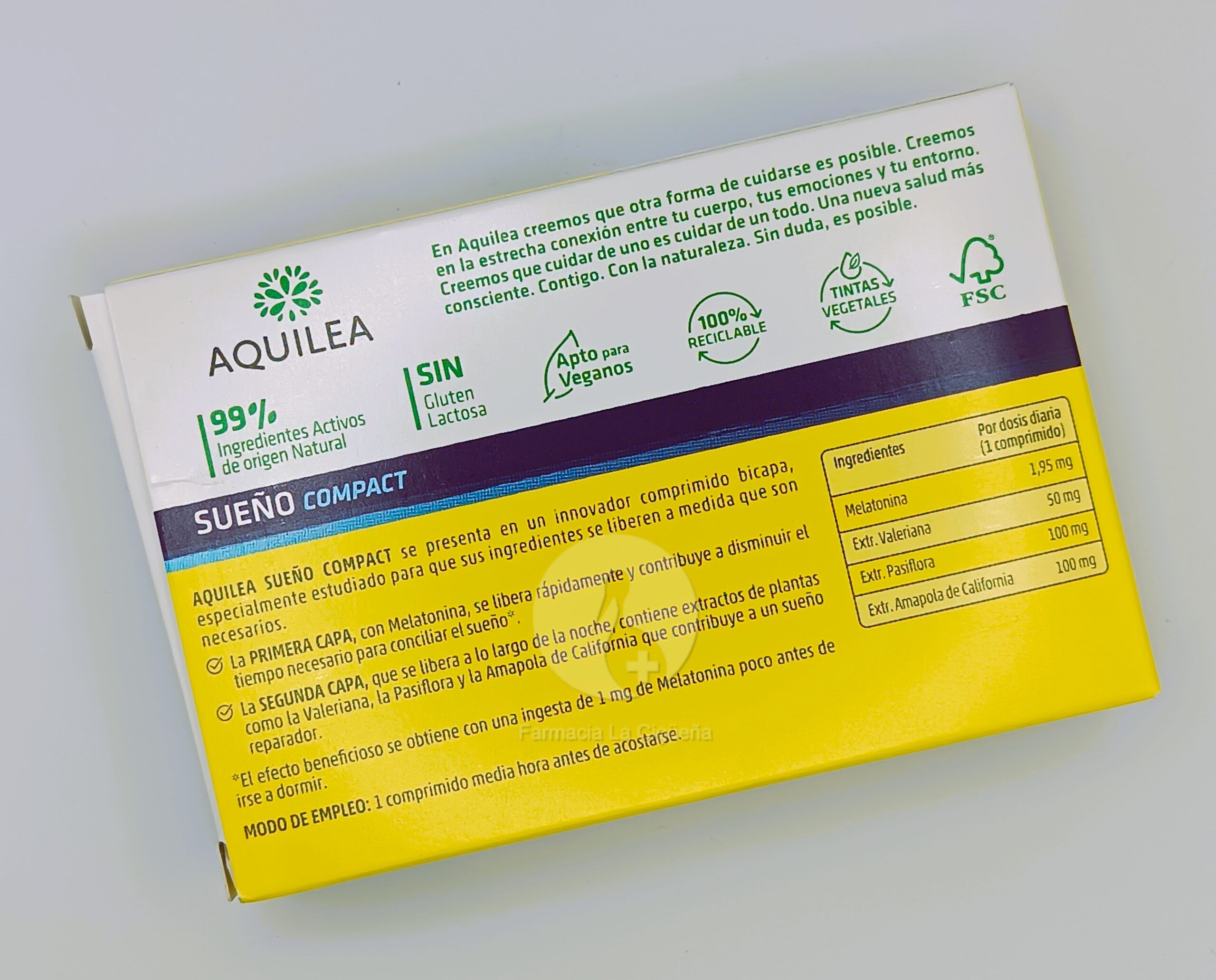 AQUILEA SUEÑO 1,95 MG 30 COMPRIMIDOS