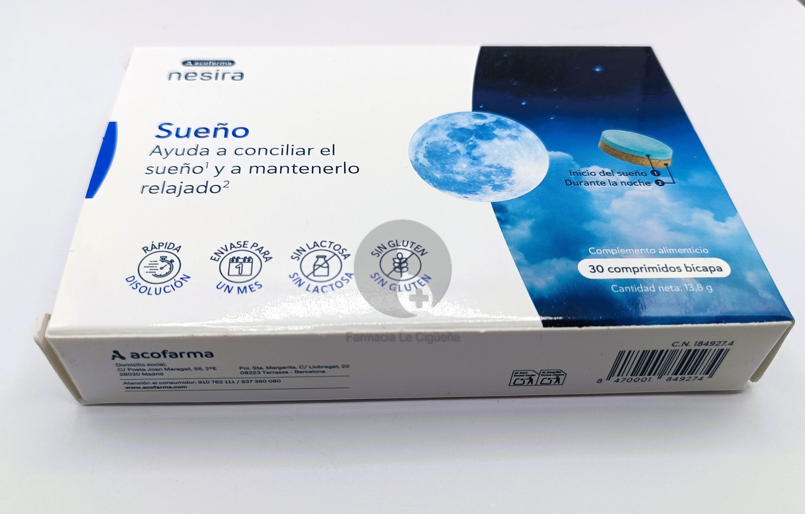 ACOFARMA NESIRA SUEÑO 30 COMPRIMIDOS