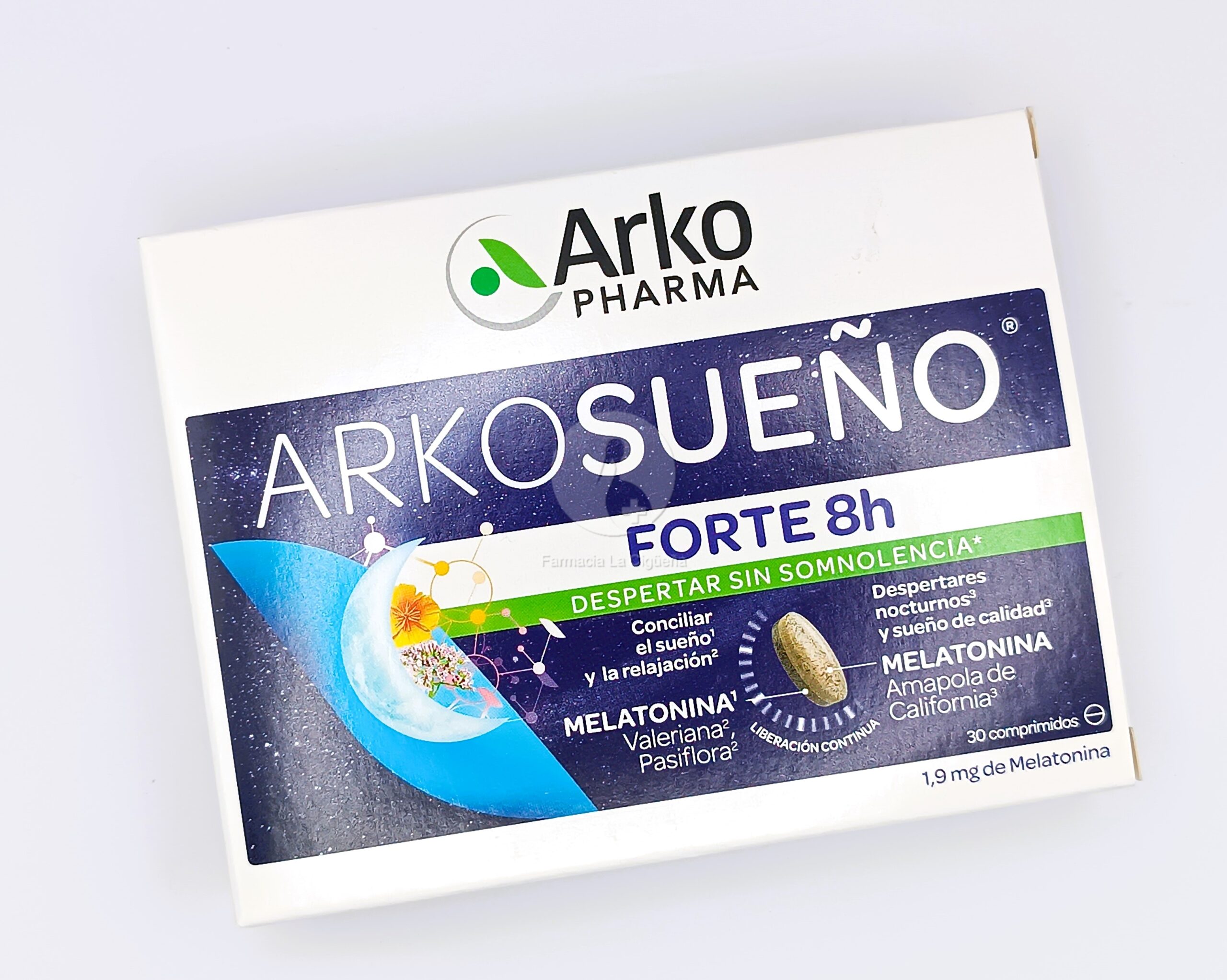 ARKOSUEÑO FORTE 8 HORAS 30 COMPRIMIDOS BICAPA