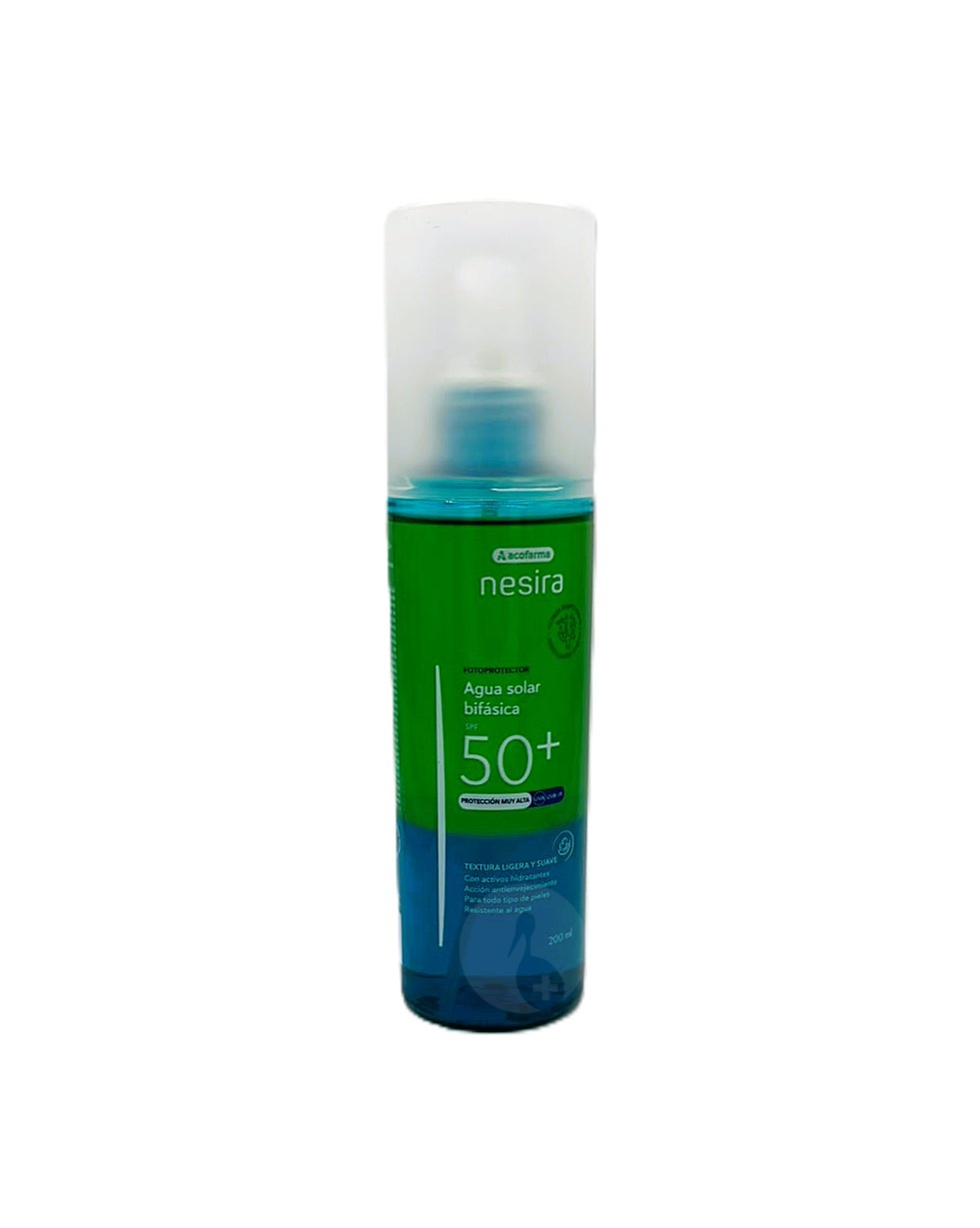 ACOFARMA NESIRA AGUA SOLAR BIFASICA SPF 50+ 1 ENVASE 200 ML