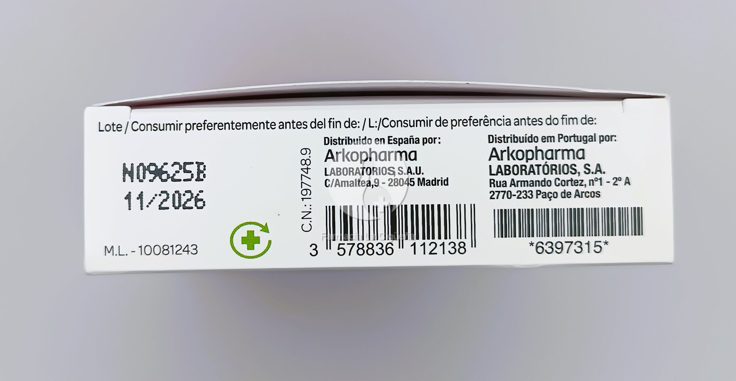 ARKOSTEROL PLUS 30 CAPSULAS