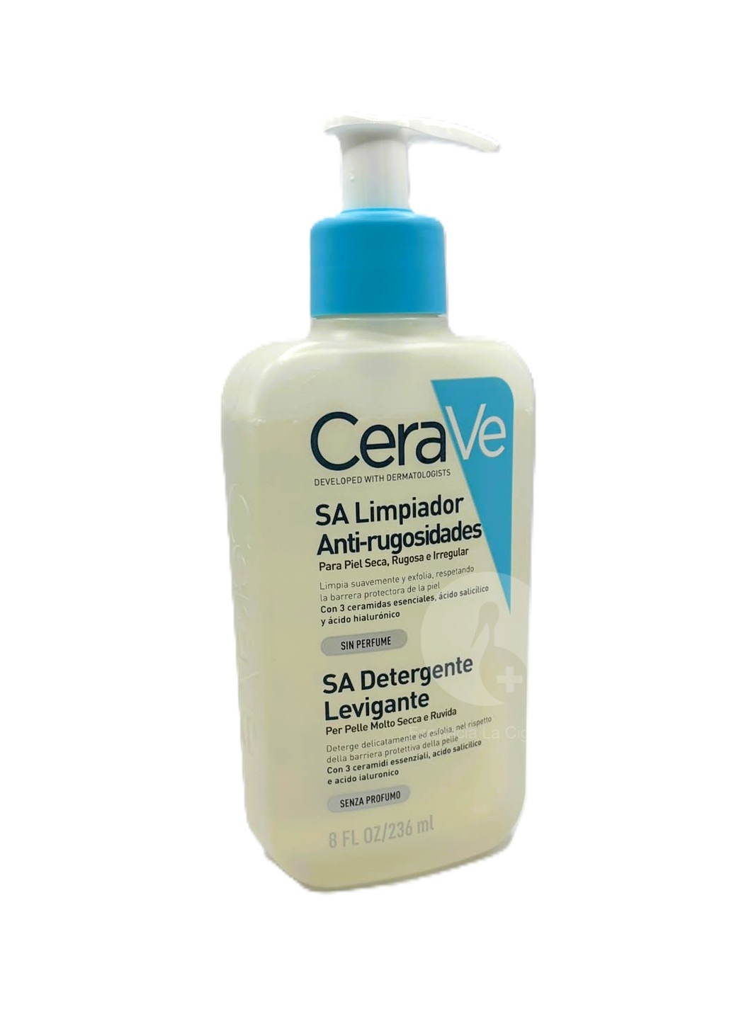 CERAVE SA LIMPIADOR ANTI-RUGOSIDADES 1 ENVASE 236 ML