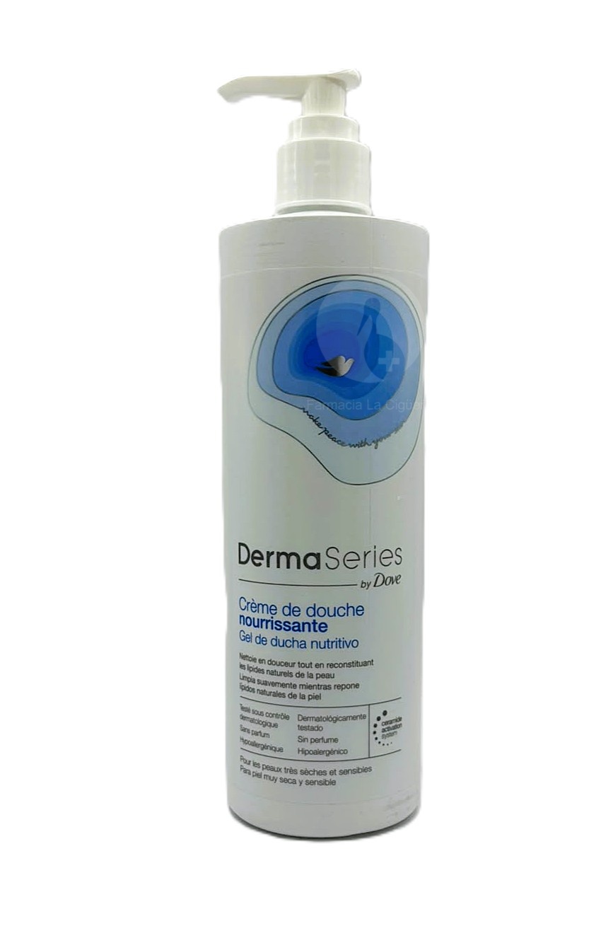 DERMASERIES GEL DE DUCHA NUTRITIVO 1 ENVASE 400 ML