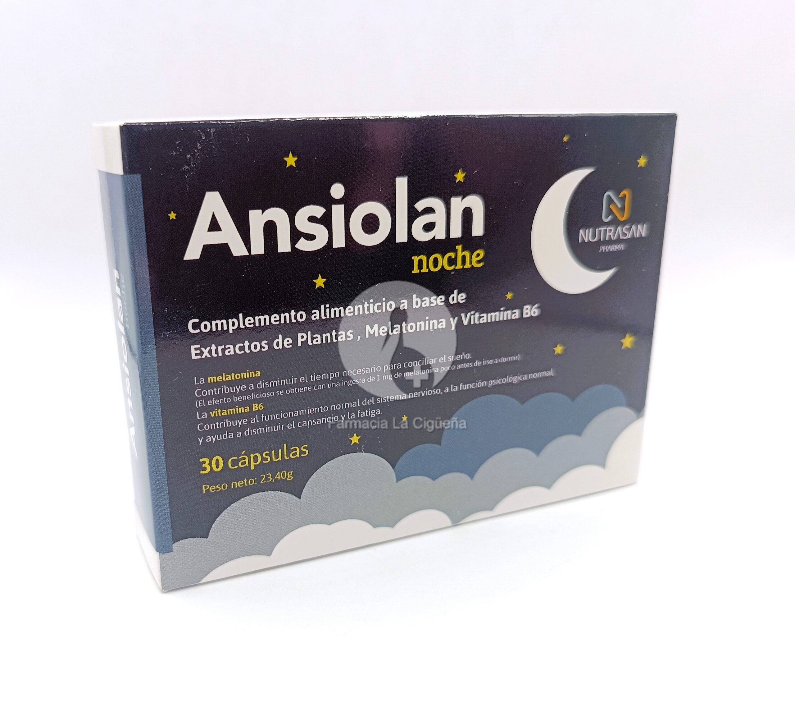 ANSIOLAN NOCHE 30 CAPSULAS