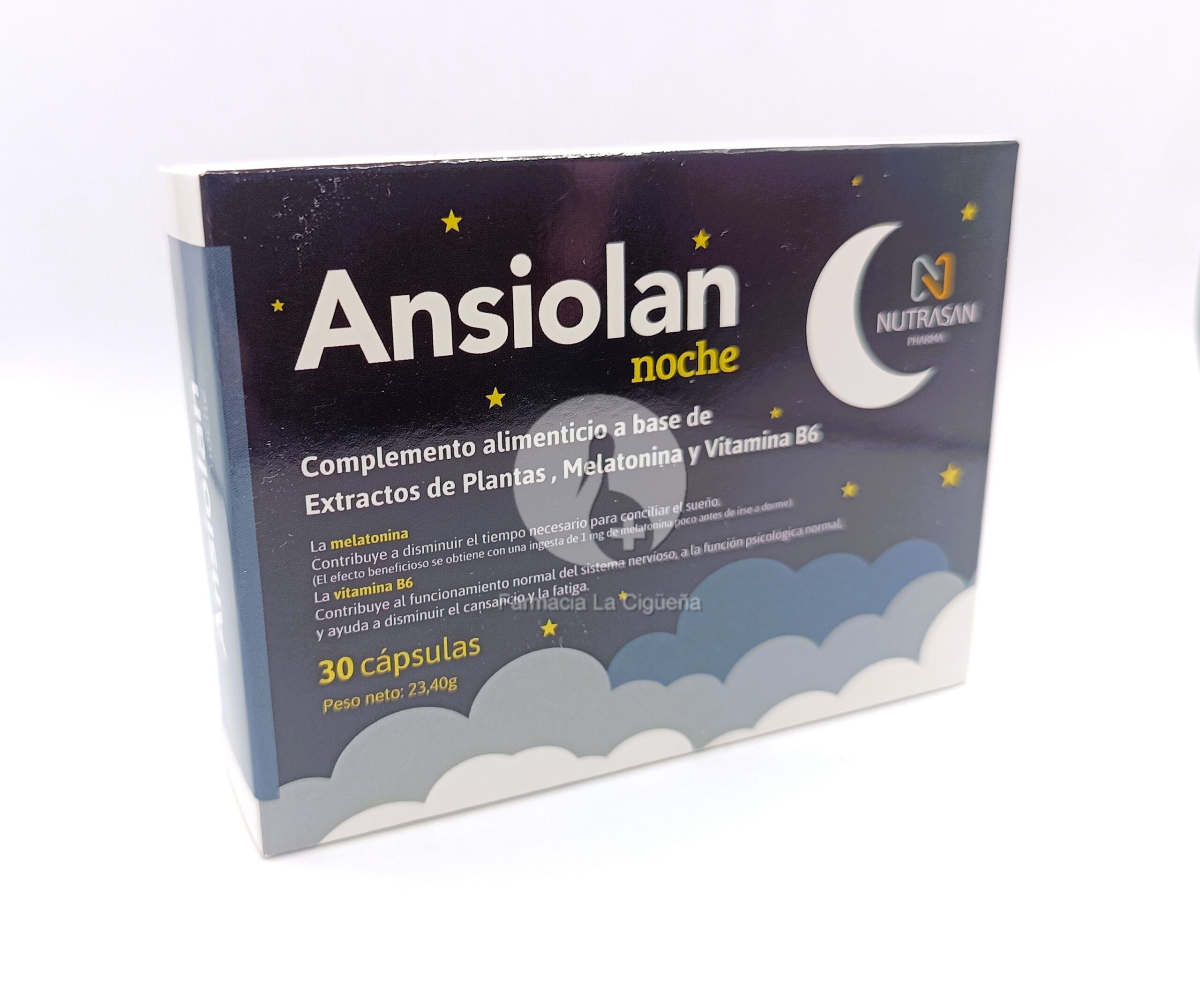 ANSIOLAN NOCHE 30 CAPSULAS