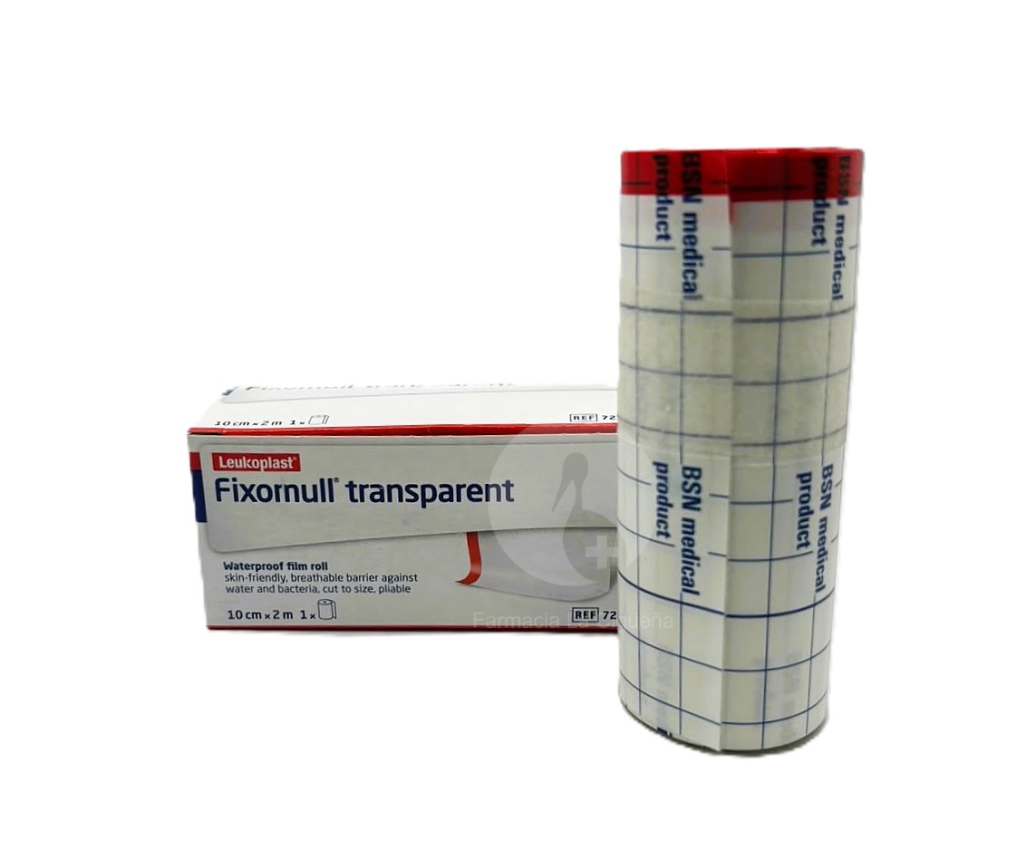 ESPARADRAPO HIPOALERGICO FIXOMULL 1 UNIDAD 10 M X 2 CM TRANSPARENTE