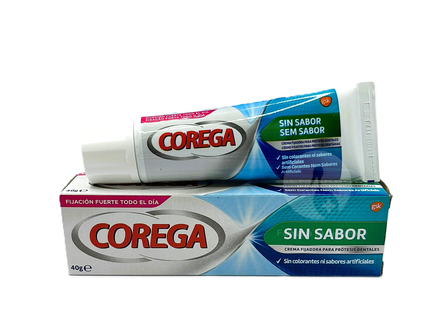 COREGA CREMA SIN SABOR ADHESIVO PROTESIS DENTAL 1 ENVASE 40 ML