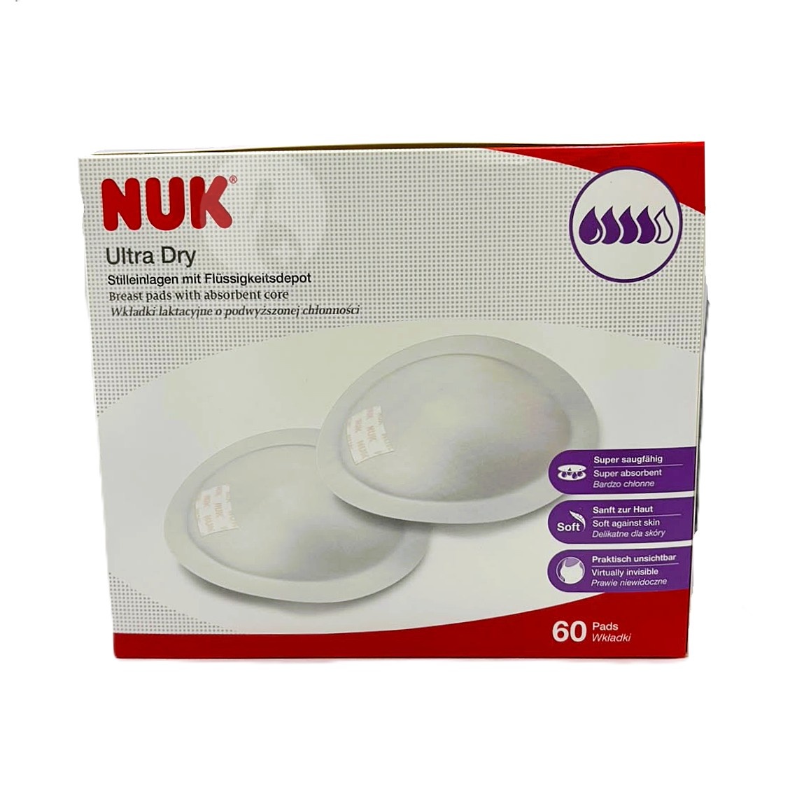 DISCOS PROTECTORES ULTRA DRY NUK DISCOS PROTECTORES 60 UNIDADES