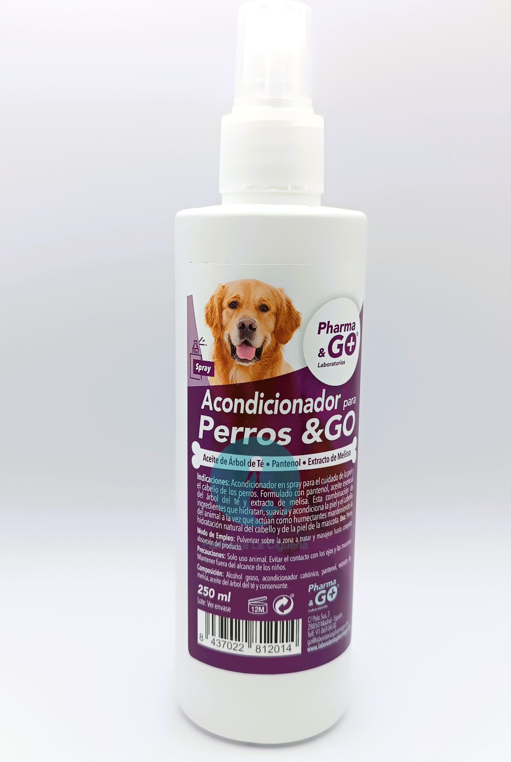 ACONDICIONADOR PARA PERROS AND GO 250ML