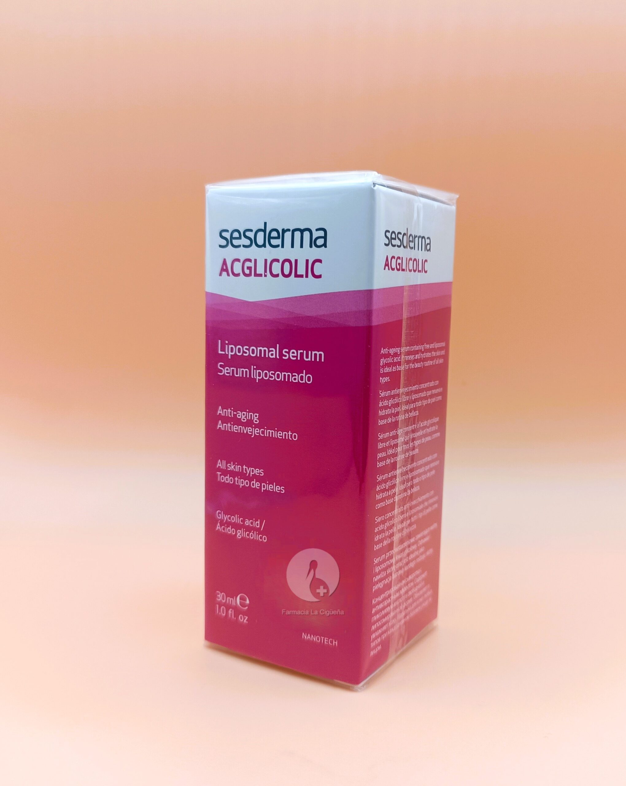 ACGLIOCOLIC SERUM LIPOSOMADO 1 ENVASE 30 ML