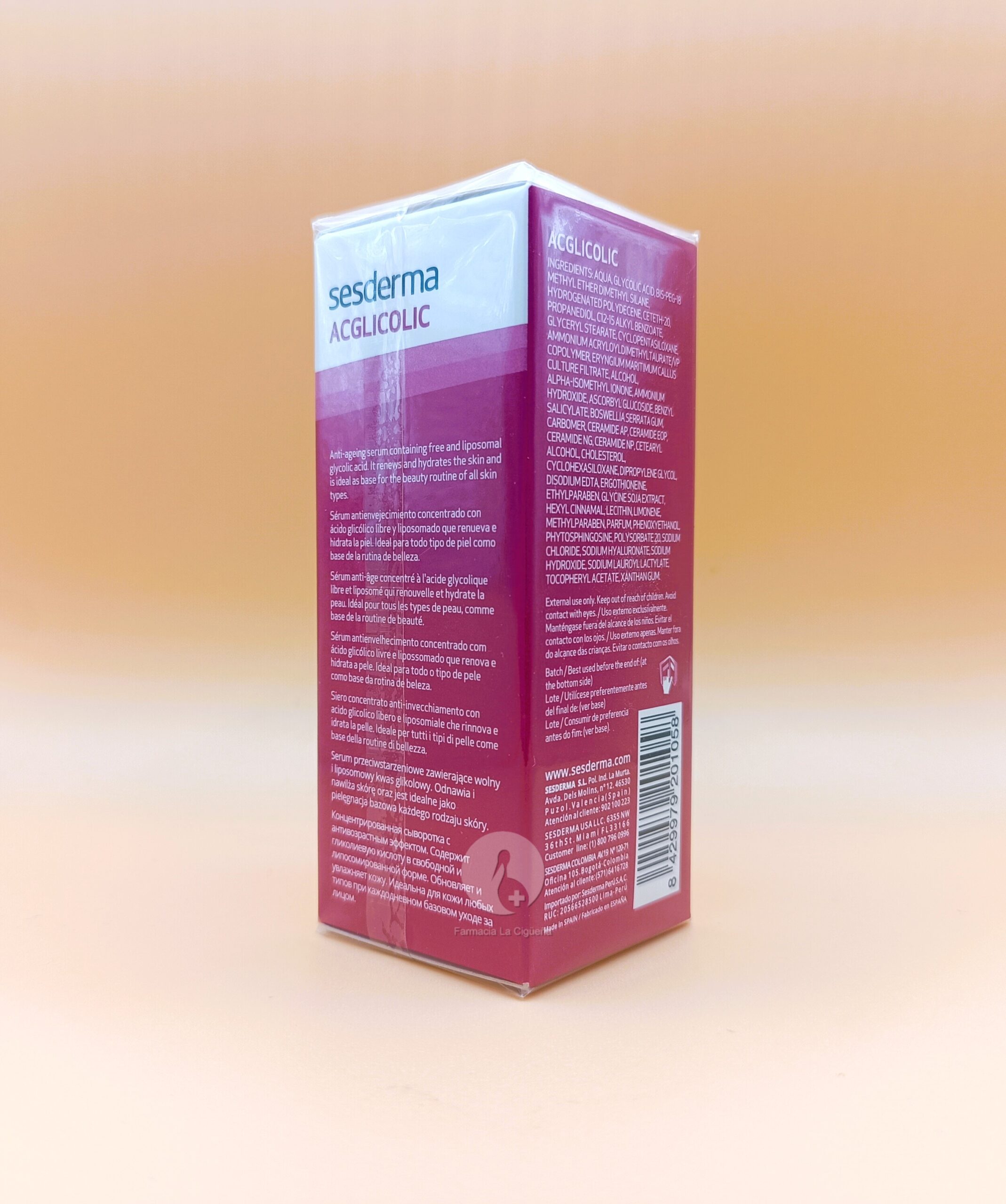 ACGLIOCOLIC SERUM LIPOSOMADO 1 ENVASE 30 ML