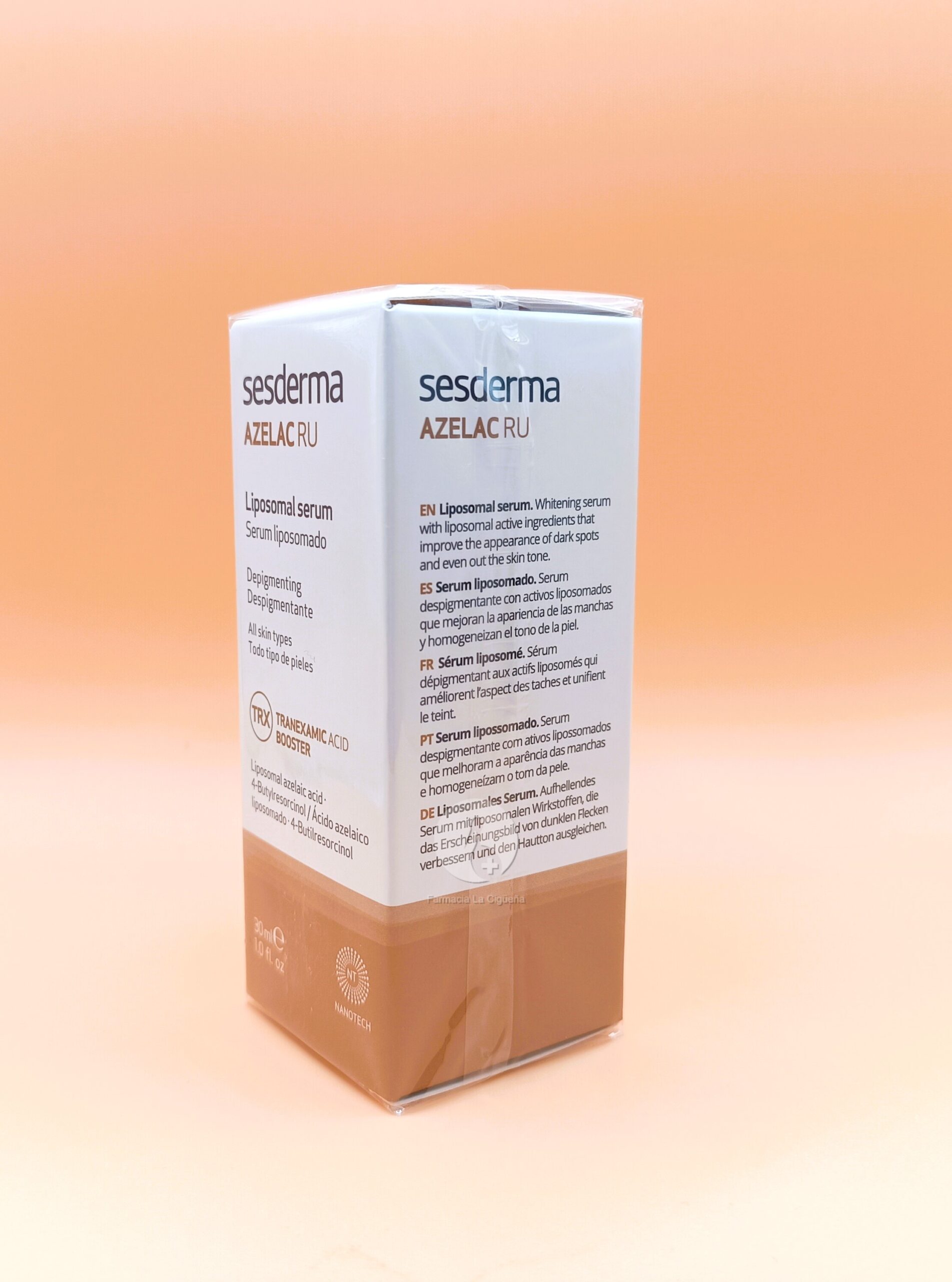 AZELAC RU SERUM LIPOSOMADO DESPIGMENTANTE 1 ENVASE 30 ML