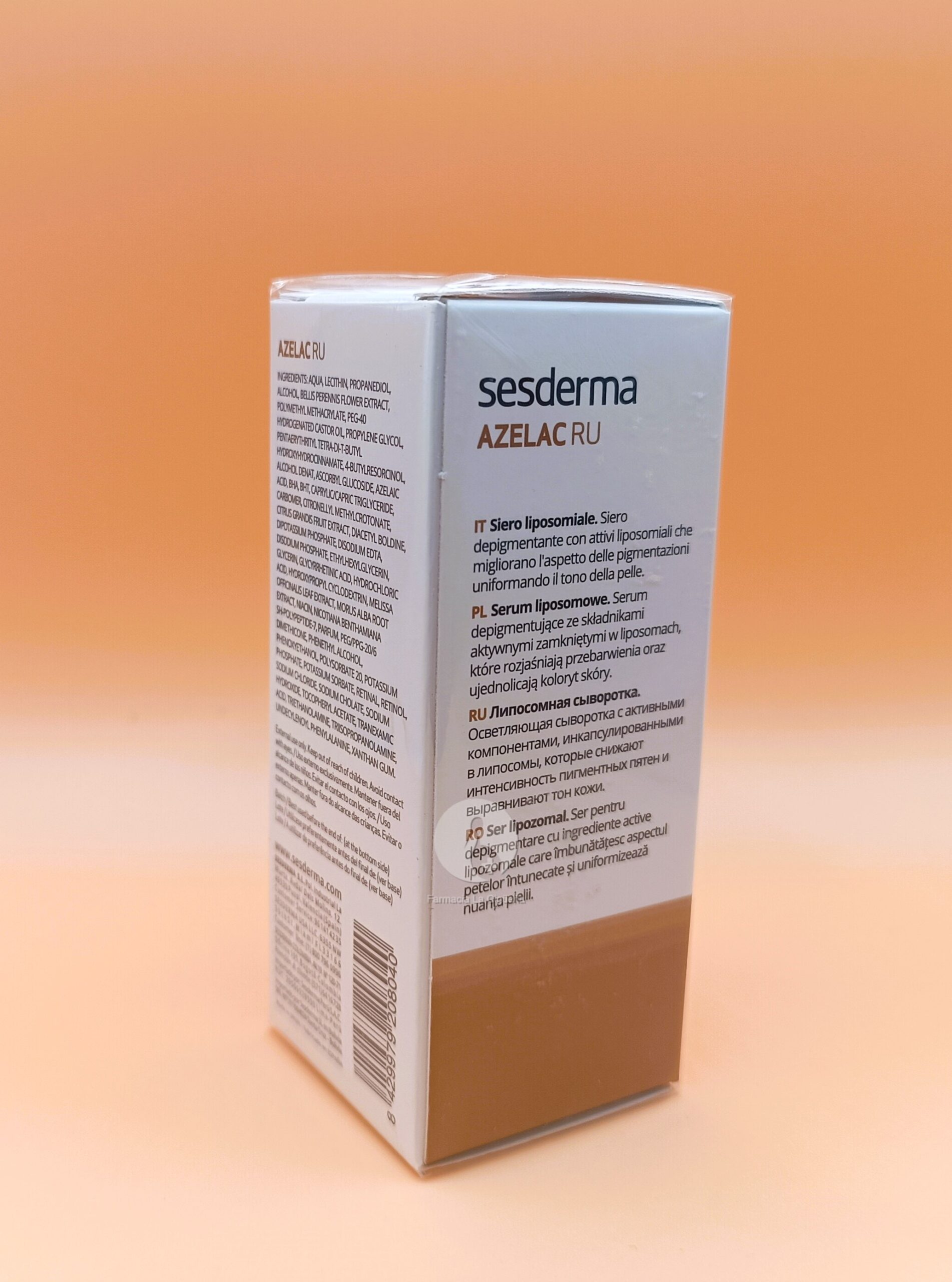 AZELAC RU SERUM LIPOSOMADO DESPIGMENTANTE 1 ENVASE 30 ML