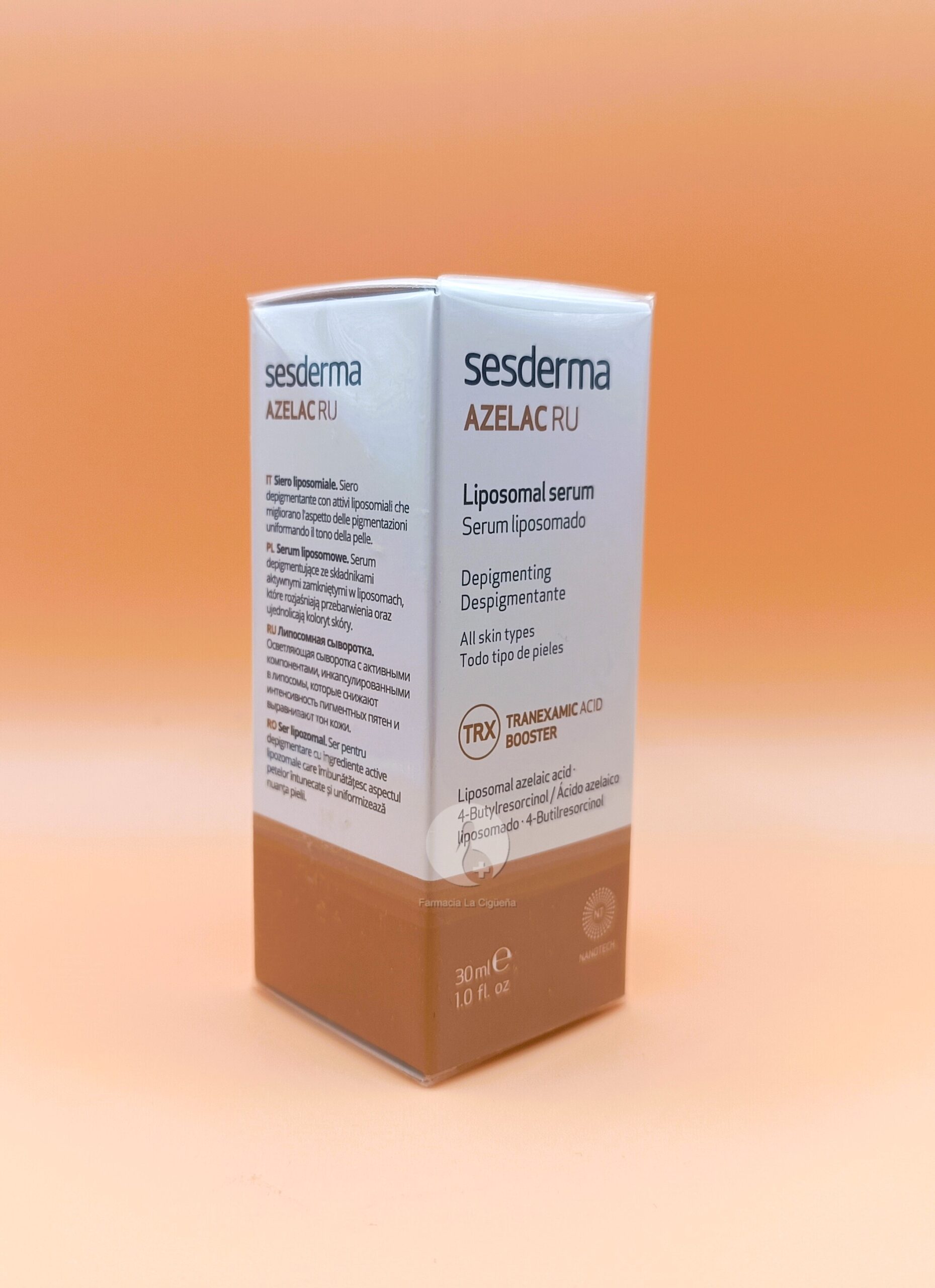AZELAC RU SERUM LIPOSOMADO DESPIGMENTANTE 1 ENVASE 30 ML