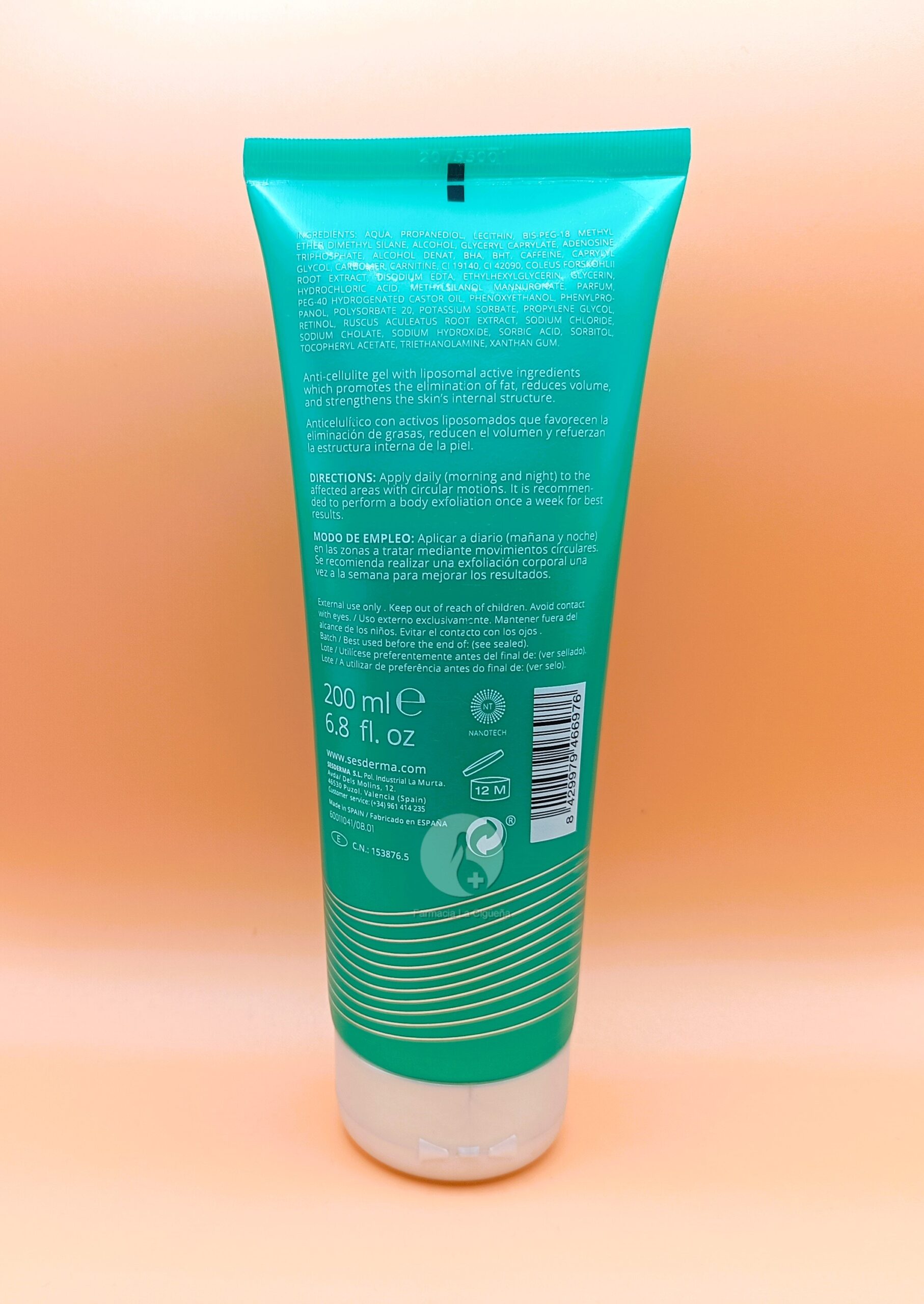 CELULEX GEL ANTICELULITICO 1 ENVASE 200 ML