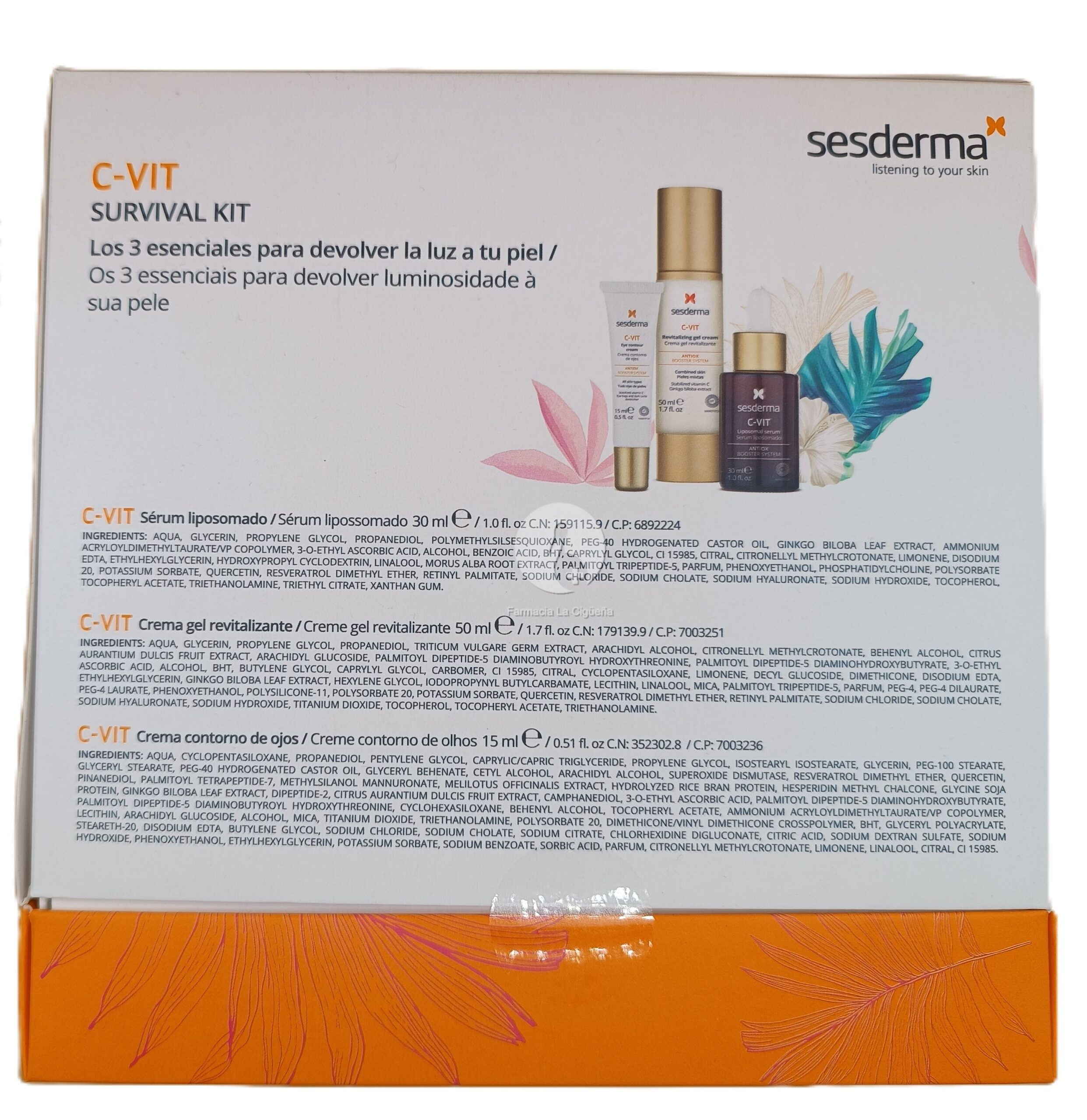 C-VIT PACK SESDERMA SUPERVIVIENTES SURVIVAL KIT
