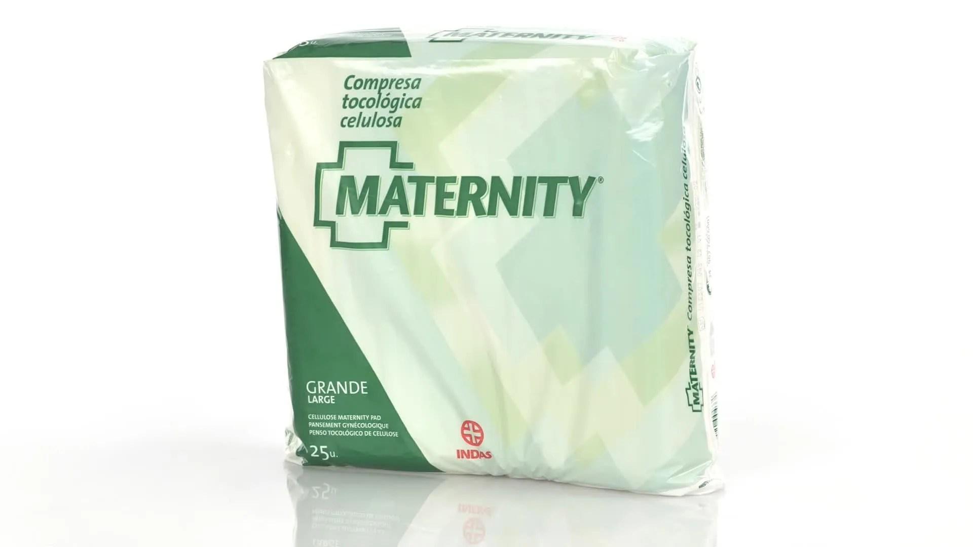 COMPRESAS MATERNITY INDAS CELULOSA 25