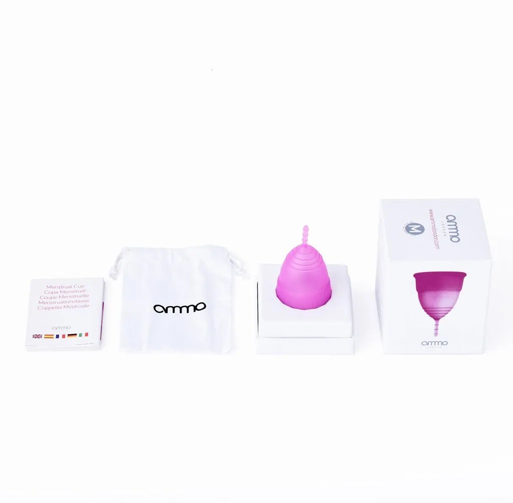 COPA MENSTRUAL VELVET COLORS T M AMMO