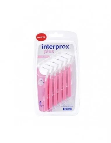 CEPILLO ESPACIO INTERPROXIMAL INTERPROX PLUS NANO 6 UNIDADES