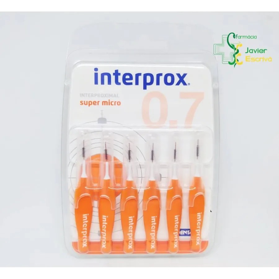 CEPILLO ESPACIO INTERPROXIMAL INTERPROX SUPER MICRO 6 UNIDADES