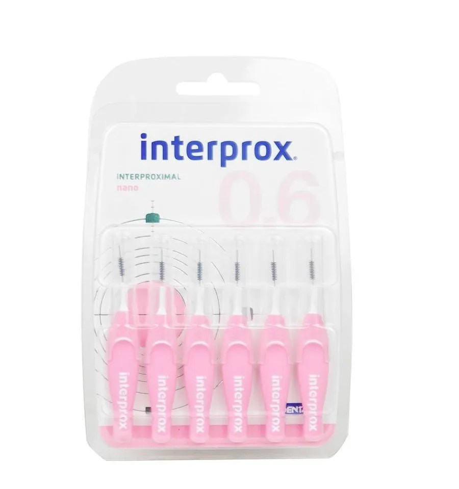 CEPILLO INTERPROXIMAL INTERPROX NANO 6 CEPILLOS
