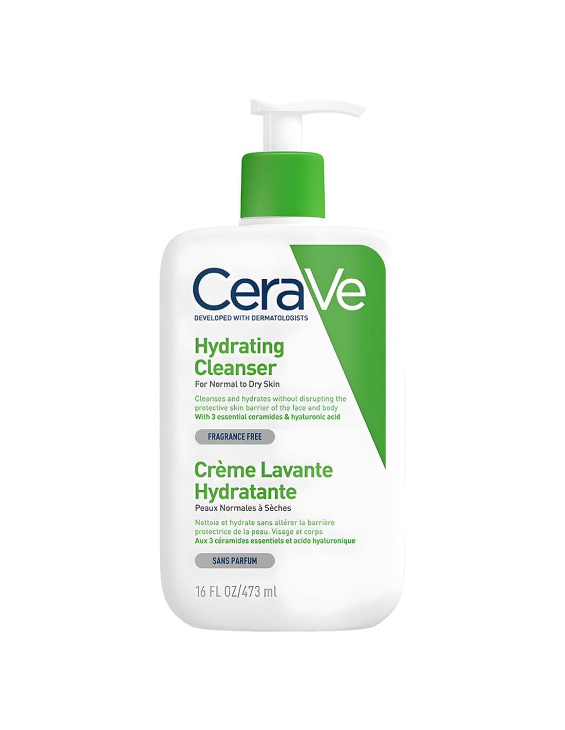 CERAVE LIMPIADOR NORMAL A SECA 473ML PVP -20%