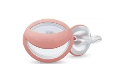 CHUPETE SILICONA NUK MOMMY FEEL 0 – 9 MESES 1 UNIDAD COLOR ROJO