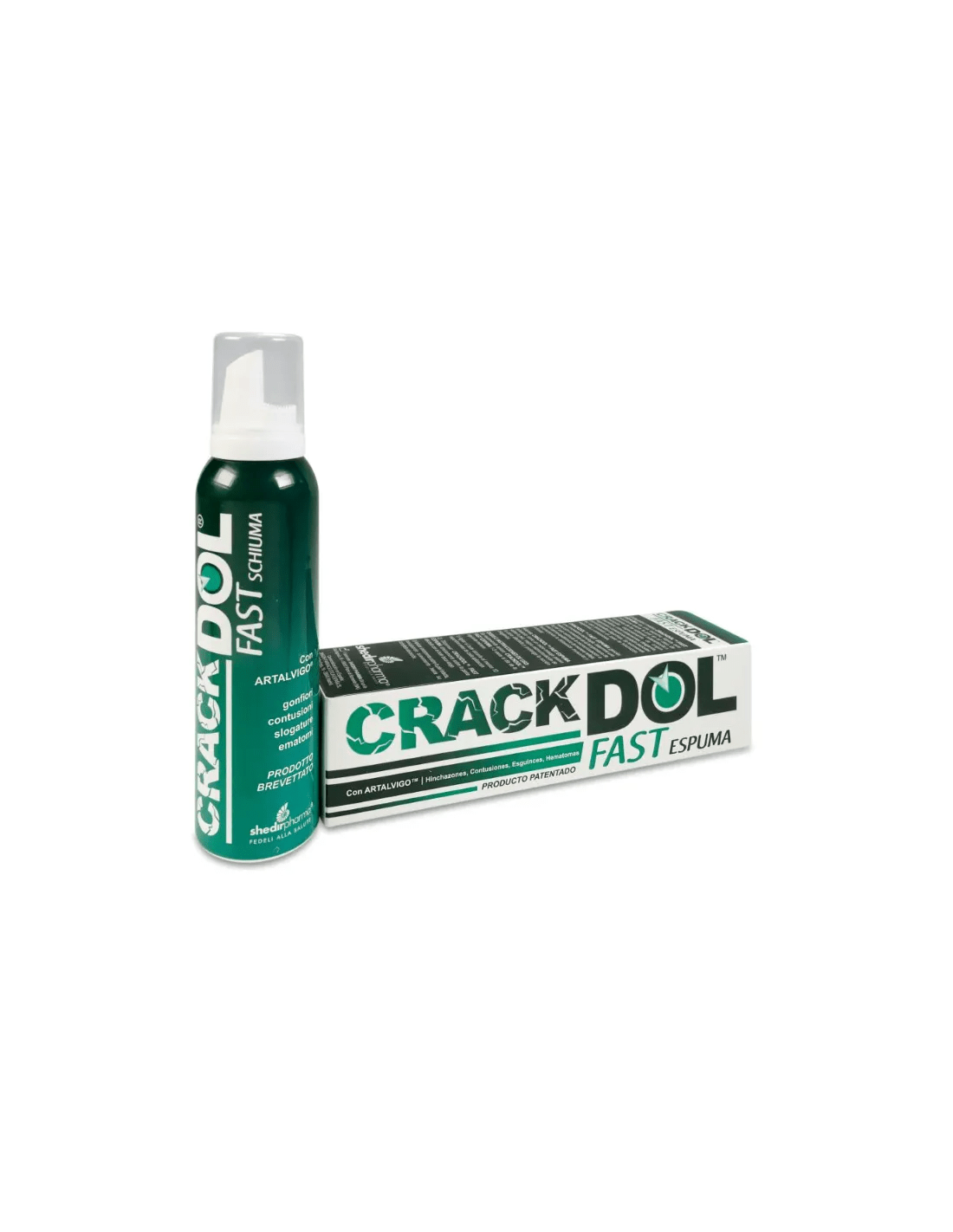 CRACKDOL FAST ESPUMA 1 FRASCO 150 ML