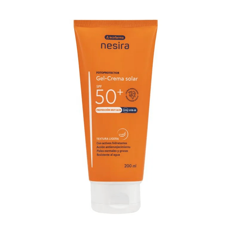 ACOFARMA NESIRA GEL-CREMA SOLAR SPF 50+ 1 TUBO 200 ML