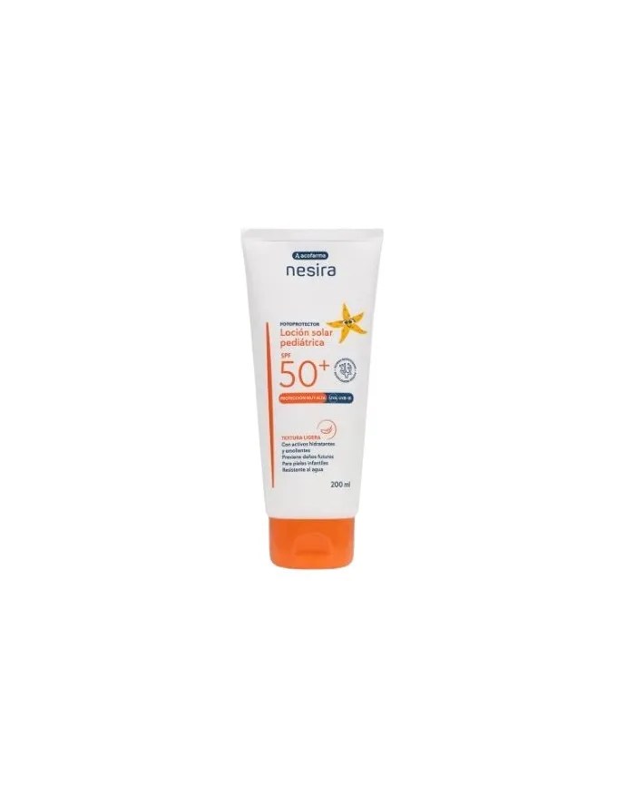 ACOFARMA NESIRA LOCION SOLAR PEDIATRICA SPF 50+ 1 TUBO 200 ML