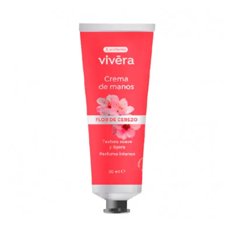 ACOFARMA VIVERA CREMA DE MANOS 1 ENVASE 30 ML AROMA FLOR DE CEREZO