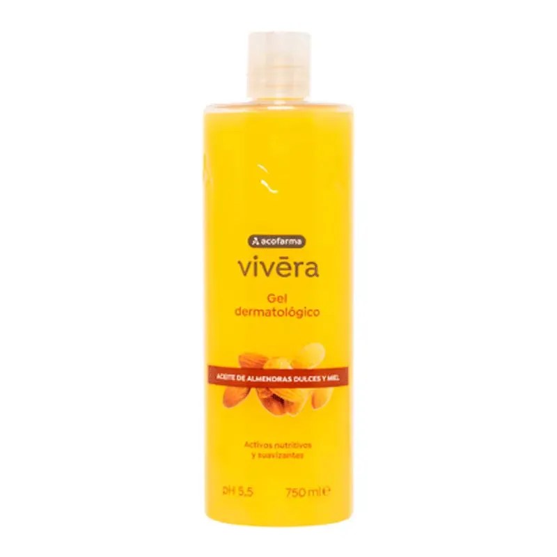 ACOFARMA VIVERA GEL ACEITE DE ALMENDRAS DULCES Y MIEL 1 ENVASE 750 ML