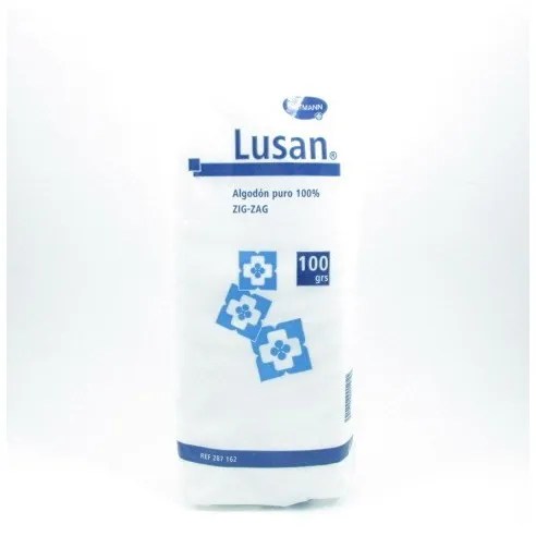 ALGODON ZIG-ZAG PURO LUSAN 1 UNIDAD 100 G