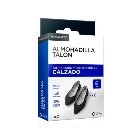 ALMOHADILLA TALON FARMALASTIC 2 UNIDADES TALLA UNICA