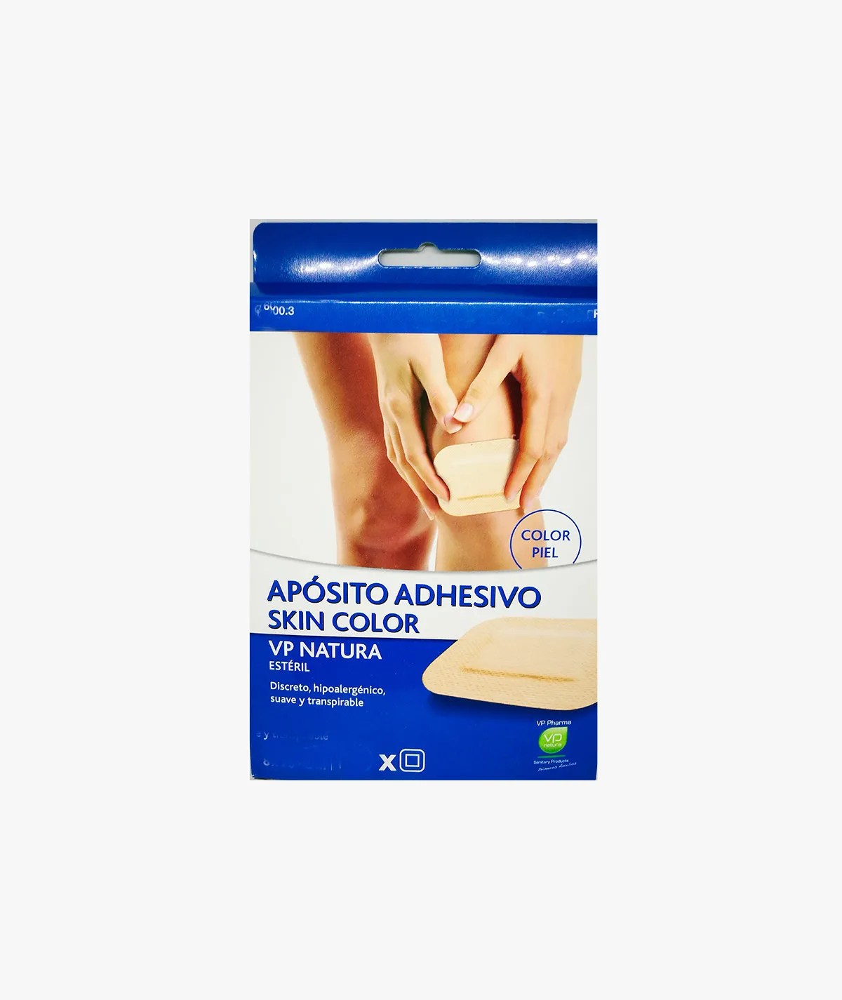 APOSITO ESTERIL ADHESIVO VP NATURA 10 UNIDADES 7,2 X 5 CM SKIN COLOR