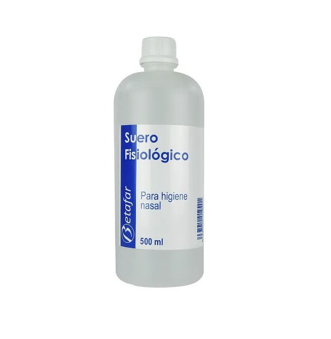 BETAFAR SUERO FISIOLOGICO 1 ENVASE 500 ML