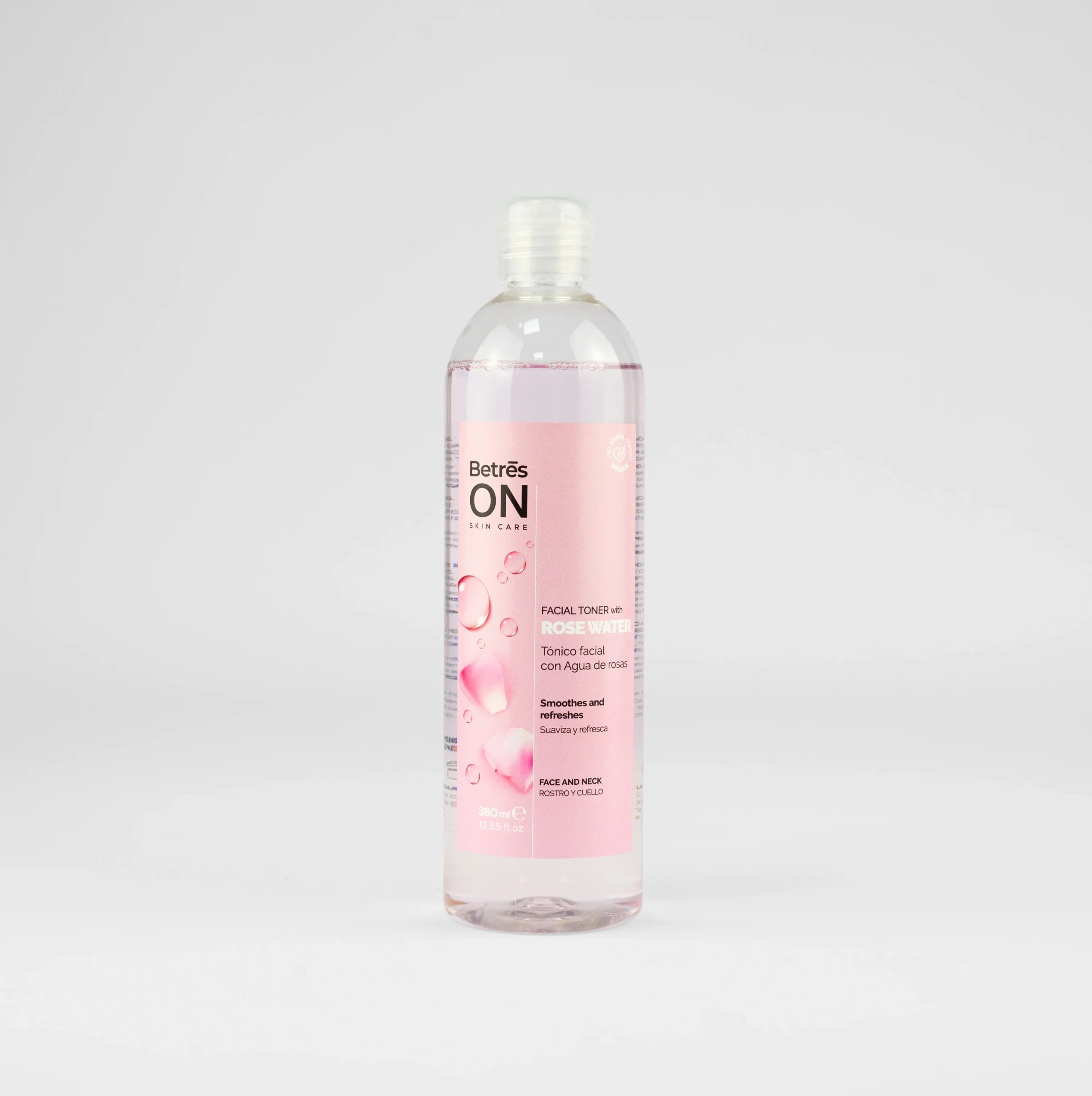 BETRÉS ON TÓNICO FACIAL CON AGUA DE ROSAS 380 ML