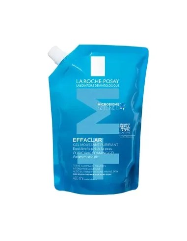 EFFACLAR GEL MOUSSANT+M 1 ENVASE 400 ML REFILL