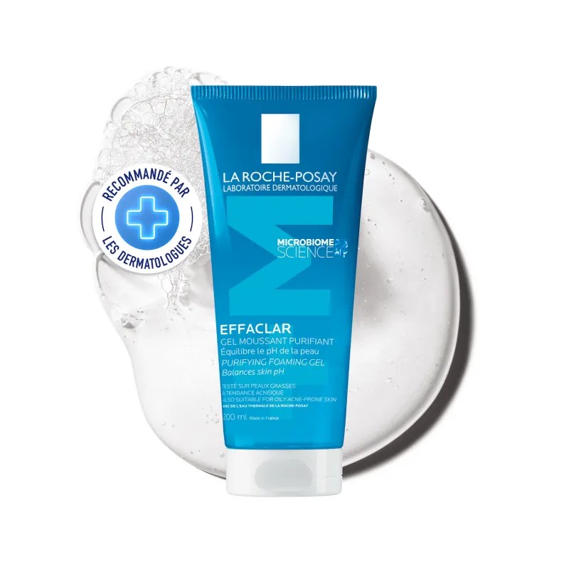 EFFACLAR GEL MOUSSANT+M 1 TUBO 200 ML