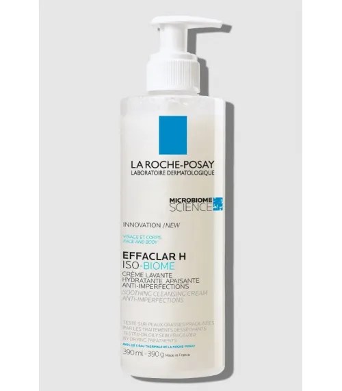 EFFACLAR H ISOBIOME CREMA LAVANT 1 ENVASE 400 ML