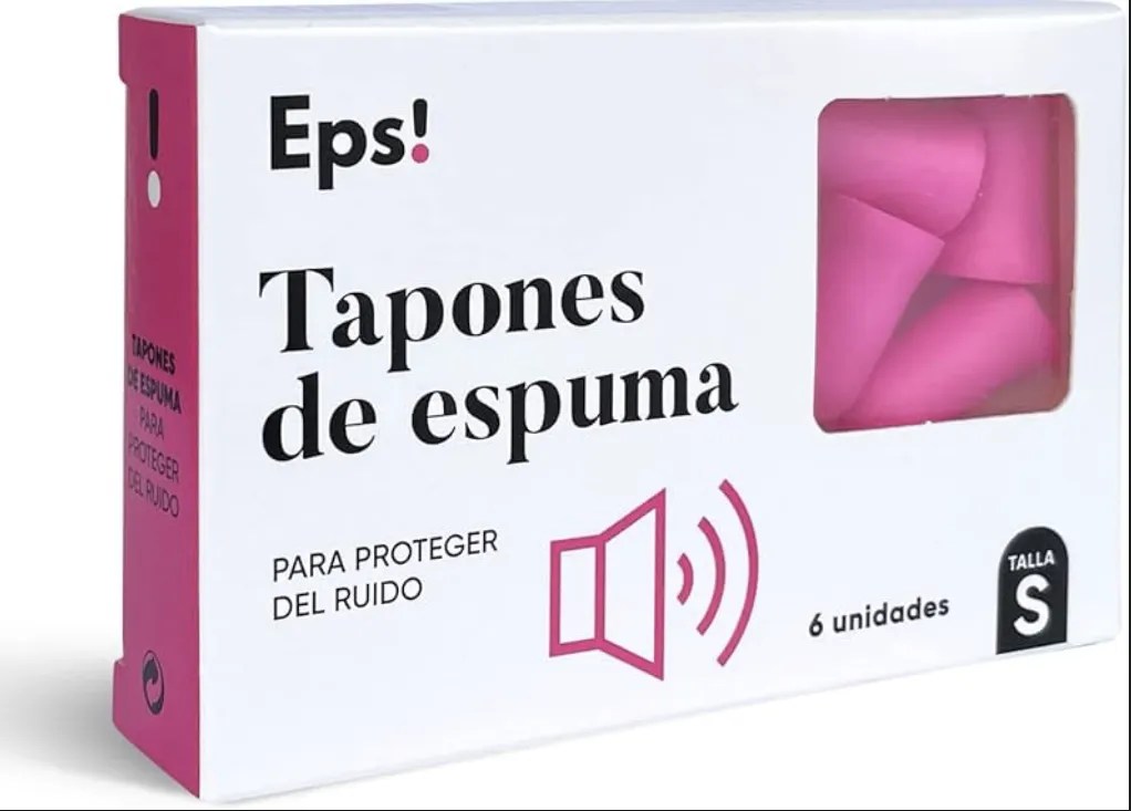 EPS! TAPON ESPUMA TALLA S 6 UD