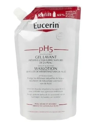 EUCERIN PH5 GEL DE BAÑO REFILL 1 ENVASE 750 ML