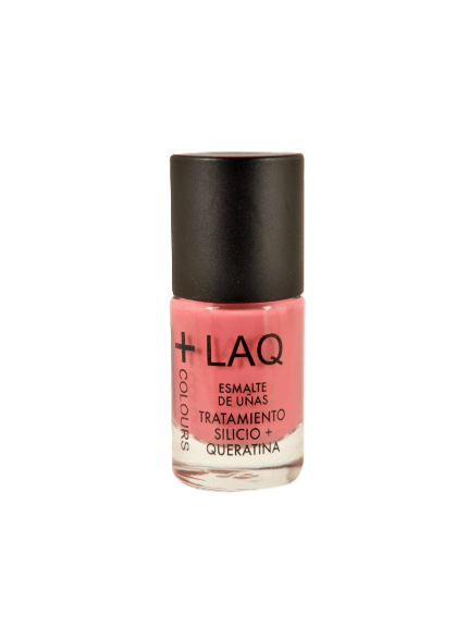 +LAQ COLOURS ESMALTE TRATAMIENTO SILICIO + KERATINA 1 ENVASE 10 ML COLOR 401