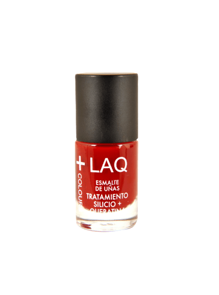 +LAQ COLOURS ESMALTE TRATAMIENTO SILICIO + KERATINA 1 ENVASE 10 ML COLOR 404